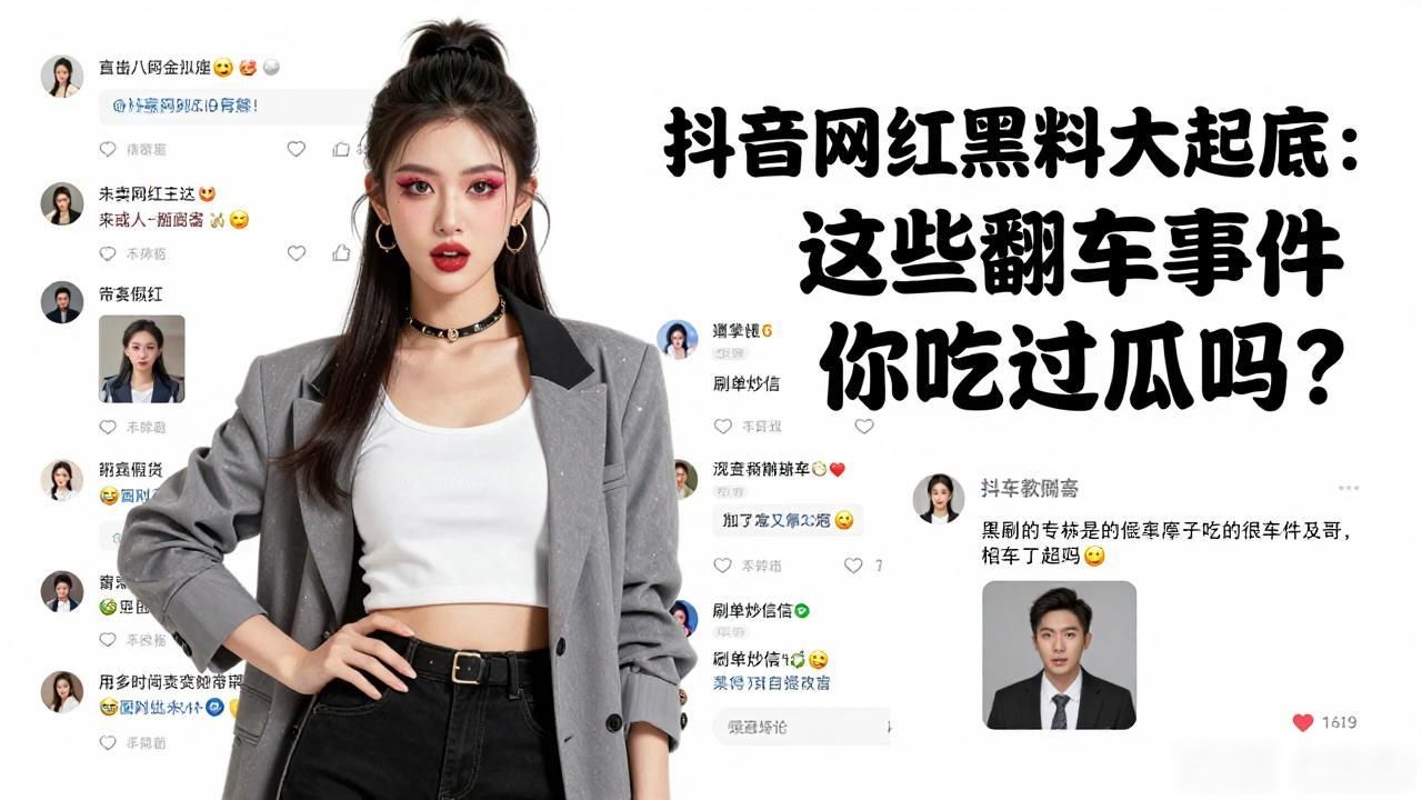 抖音网红黑料揭秘_抖音网红曝光黑料_抖音网红有哪些被爆黑料的,